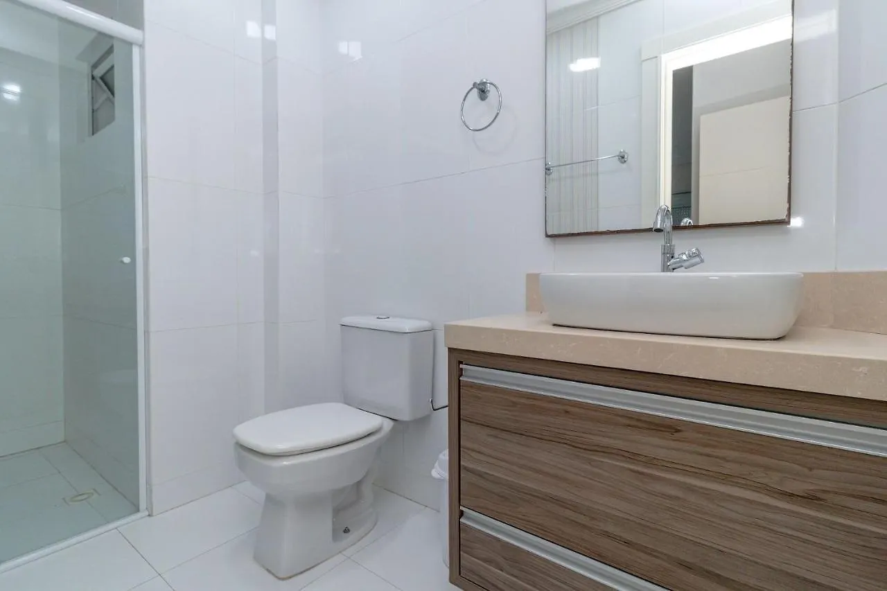 בומבינאס Aluguel Apartamento 3 Quartos Vista Mar Bombas Sc דירה